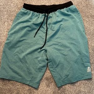 Medium Turquoise Athletic Shorts